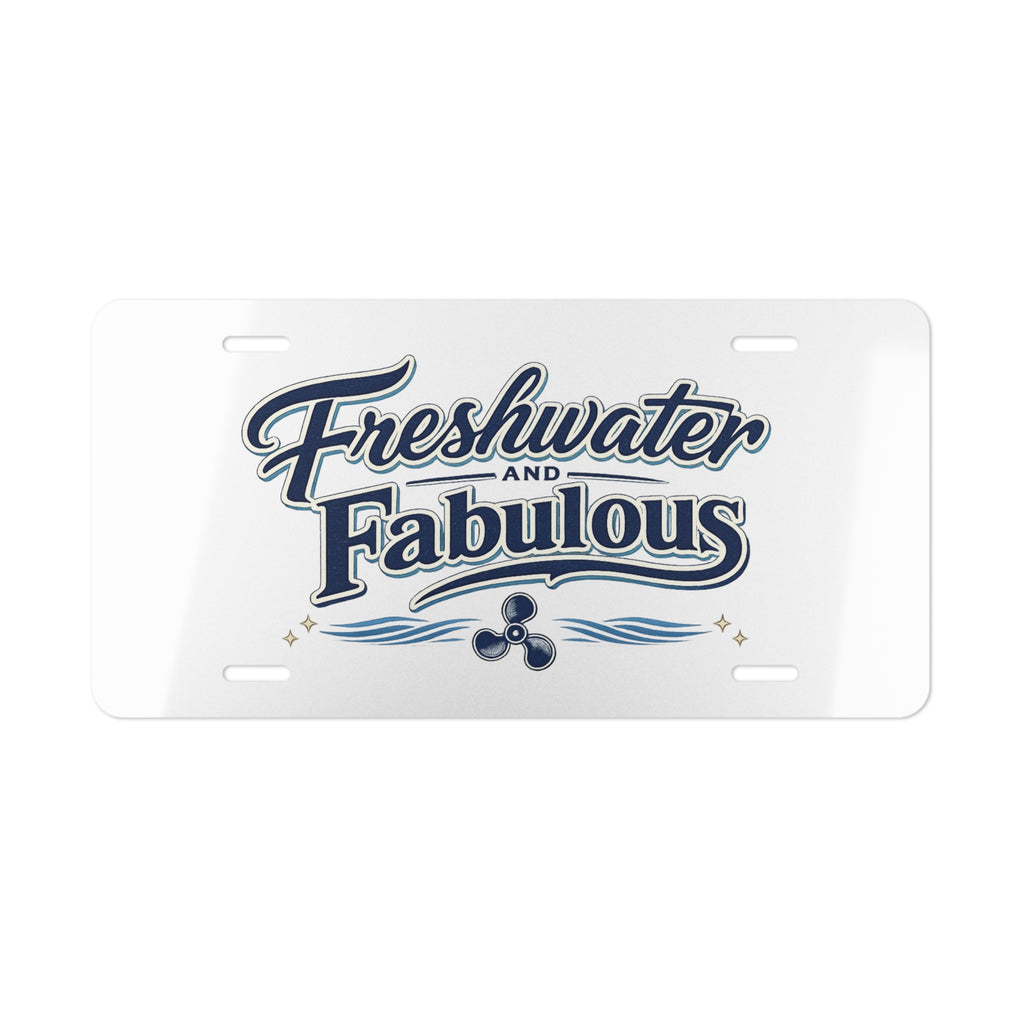 Vanity Plate White