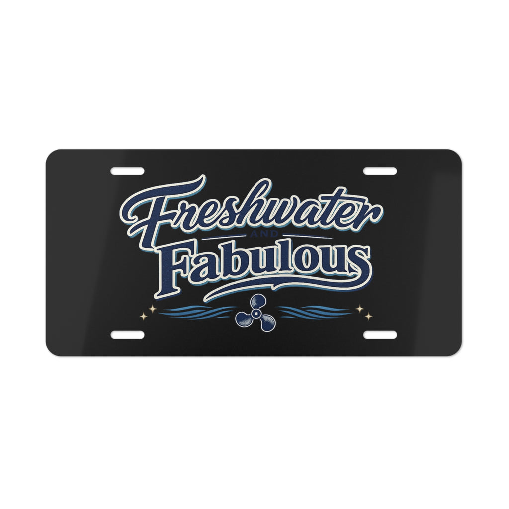 Vanity Plate Black