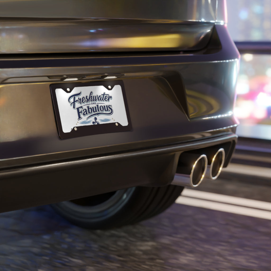 Vanity Plate White