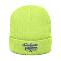 Ribbed Knit Beanie (Embroidery)
